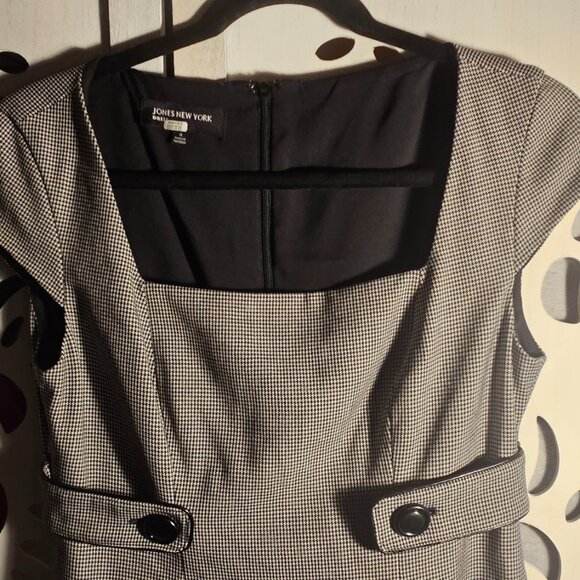 Jones NY gingham dress size 4 - Picture 11 of 14